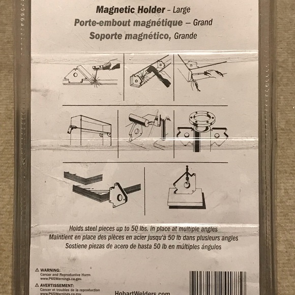 Hobart Welding Magnetic Holder - Large, Gray # 770063 NWT
Large Magnetic Holder - Picture 5 of 7